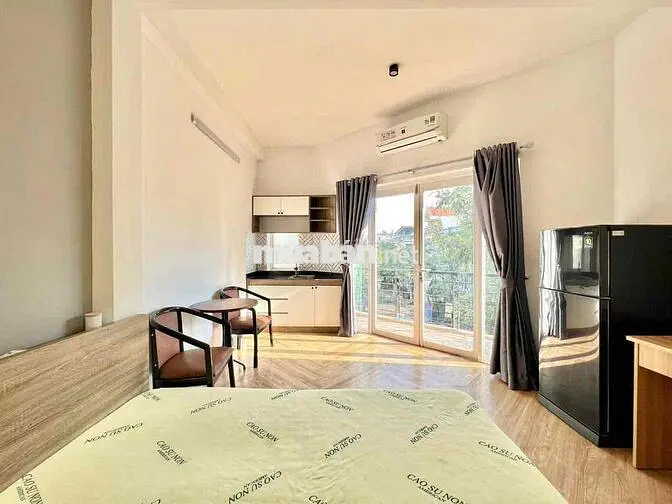Căn hộ Studio - Đặng Thuỳ Trâm - Full nội thất, ban công - Gần ĐH VL