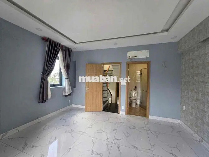 Cho thuê nhà 3 lầu hẻm xe Tải sát Võ Văn Ngân ngã tư Thủ Đức giá 16tr