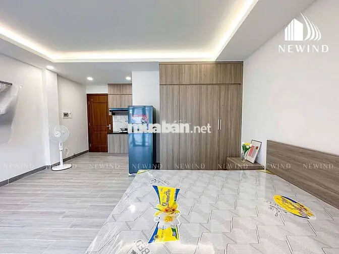Cho thuê căn Studio 35m2 mới xây đầy đủ nội thất - có thang máy