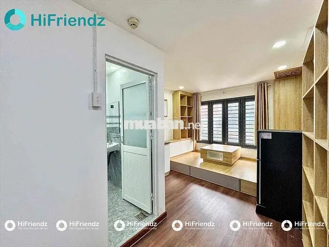 CĂN HỘ DỊCH VỤ TÁCH BẾP CÓ PHÒNG KHÁCH FULL NỘI THẤT, DIỆN TÍCH RỘNG