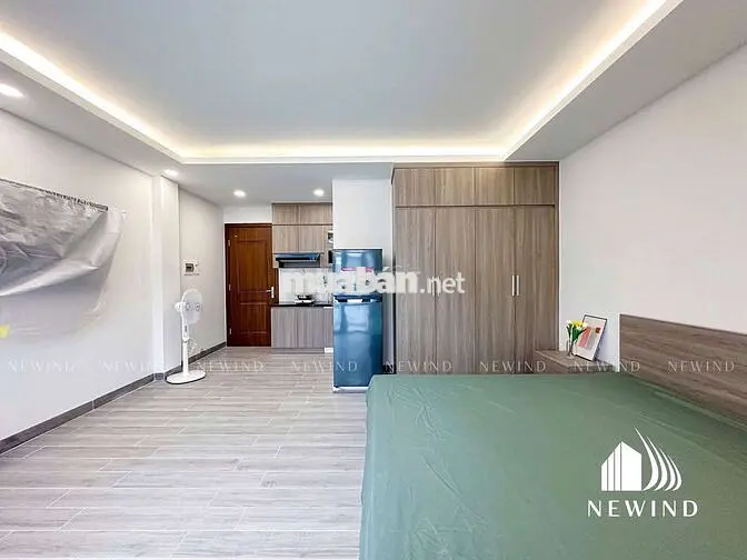 Cho thuê căn Studio 35m2 mới xây đầy đủ nội thất - có thang máy