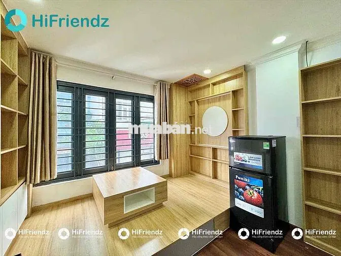 CĂN HỘ DỊCH VỤ TÁCH BẾP CÓ PHÒNG KHÁCH FULL NỘI THẤT, DIỆN TÍCH RỘNG