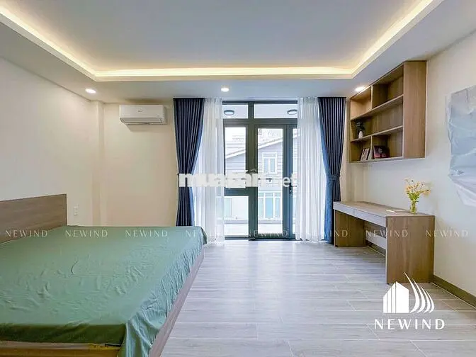 Cho thuê căn Studio 35m2 mới xây đầy đủ nội thất - có thang máy