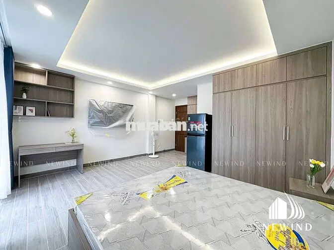 Cho thuê căn Studio 35m2 mới xây đầy đủ nội thất - có thang máy