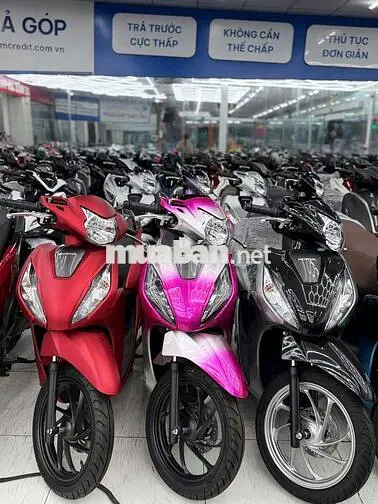 Honda Vision 2026 nhiều màu Góp hỗ trợ nợ xấu