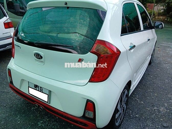 Kia Morning S 2019 tự động trắng 87.500 km