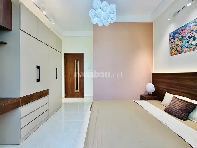 ⭐️Xe hơi để trong nhà 3 lầu Cao cấp 2 mặt hẻm 5m Quang Trung, P8, Q.Gò