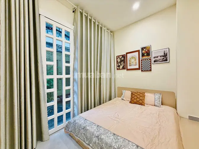 ⭐️Xe hơi để trong nhà 3 lầu Cao cấp 2 mặt hẻm 5m Quang Trung, P8, Q.Gò