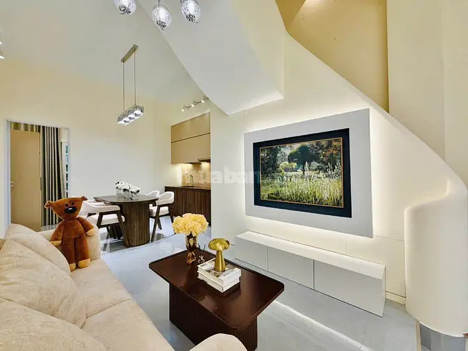 ⭐️Xe hơi để trong nhà 3 lầu Cao cấp 2 mặt hẻm 5m Quang Trung, P8, Q.Gò