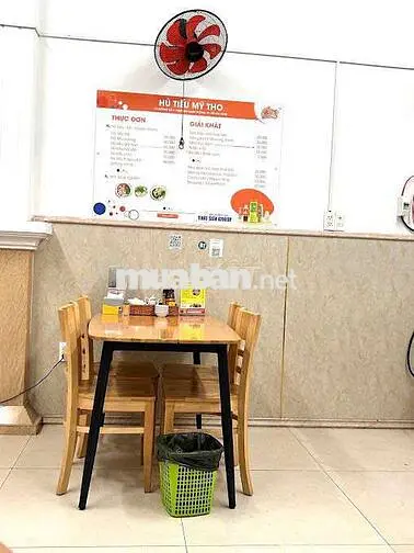 Sang quán hủ tiếu MỸ THO kèm công thức chuẩn,  lượng khách ổn định.