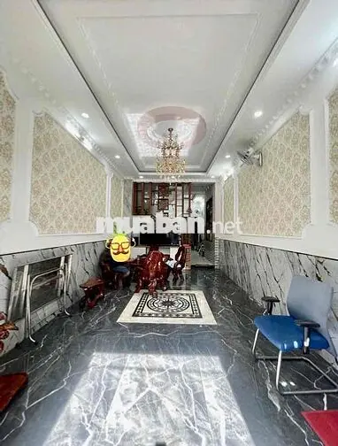Nhà Đẹp 4x16m 3Lầu (5PN 5WC) Hẻm Xe Tải. Gò Xoài. Bình Tân