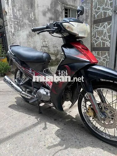 Yamaha Sirius Đỏ đen Xăng