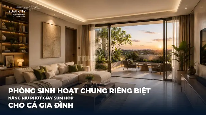 Mua Nhà Izumi City - Nhận Nhà 11/2026, Chỉ Đóng Tổng 4,8 Tỷ! 