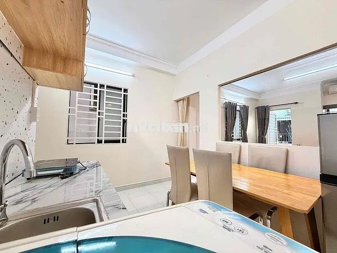 🐝 Căn Hộ Ban Công Tách Bếp-Full Nội Thất📍Gần Nguyễn Văn Trỗi