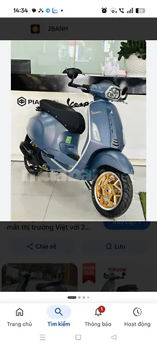 Vespa spint 125 phiên bản đặc biệt 2026
