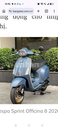 Vespa spint 125 phiên bản đặc biệt 2026