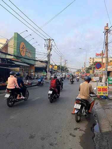Cho thuê nhà mặt tiền Hiệp Thành 13 gần chợ Đông Quan