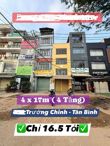 CĂN 1: BÁN NHÀ HẺM 3M(OXH) LẠC LONG QUÂN, P.10, Q.TB, 4,95 TỶ