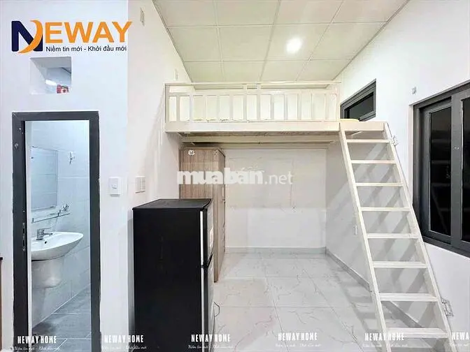 Duplex full nội thất có thể đi bộ qua TDTU và cách UFM chỉ 5-10p đi xe