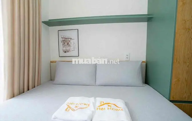 Căn hộ cao cấp ban công, full nội thất, máy hút mùi, máy giặt riêng