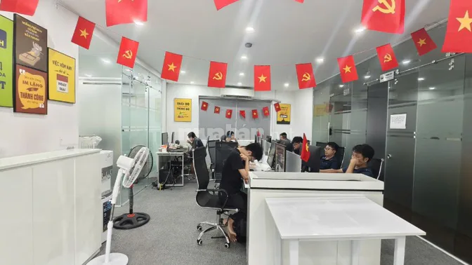 Cho thuê văn phòng 150m2 đầy đủ nội thất 