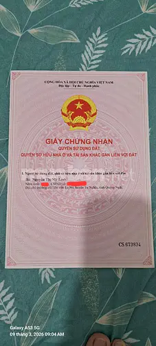 Bán nhà riêng tại Nghĩa Hiệp cũ