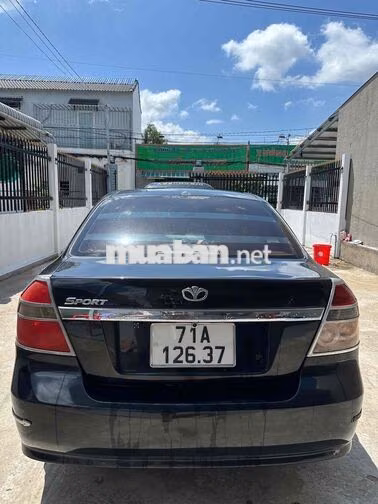 Deawoo Gentra 2009 Đen 5 chỗ