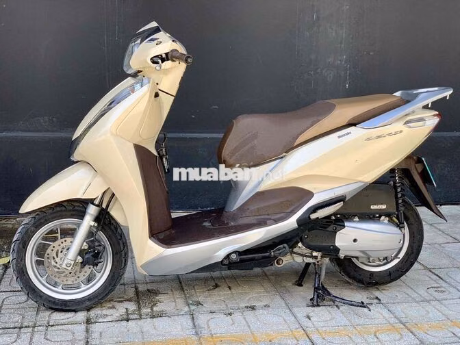 Honda Lead 125 2019 Màu Kem Khoá Smart Key Xe Đẹp
