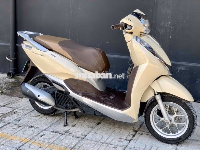 Honda Lead 125 2019 Màu Kem Khoá Smart Key Xe Đẹp