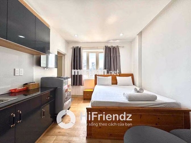 ✨trống sẵn siêu phẩm studio full nội thất cửa sổ lớn xinh sát Q1,Q5