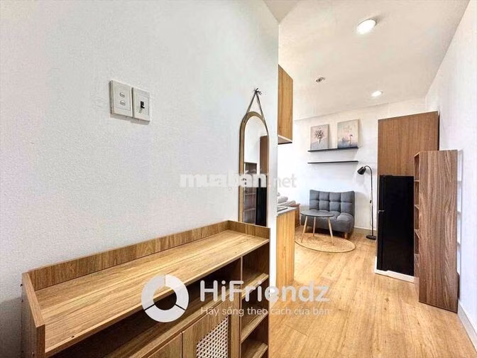 ✨trống sẵn siêu phẩm studio full nội thất cửa sổ lớn xinh sát Q1,Q5