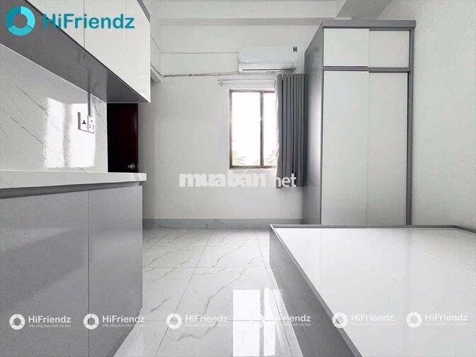 CHO THUÊ CĂN HỘ STUDIO MỚI 100% FULL NỘI THẤT CỬA SỔ , QUA UEH CsB 5p