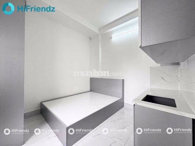 CHO THUÊ CĂN HỘ STUDIO MỚI 100% FULL NỘI THẤT CỬA SỔ , QUA UEH CsB 5p