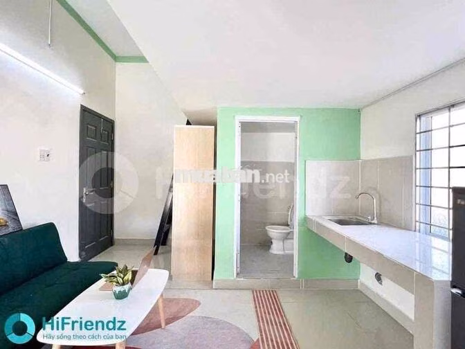 Cách đại học sư phạm 1,5km, Duplex bancol full nội thất