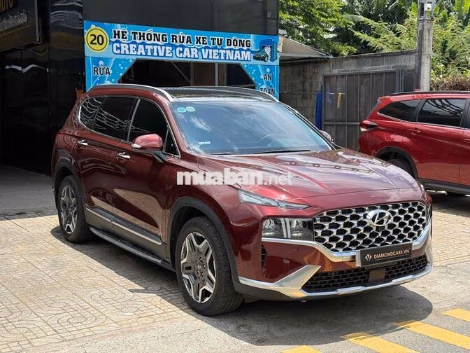 Hyundai SantaFe 2024 Dầu Full odo 11 ngàn