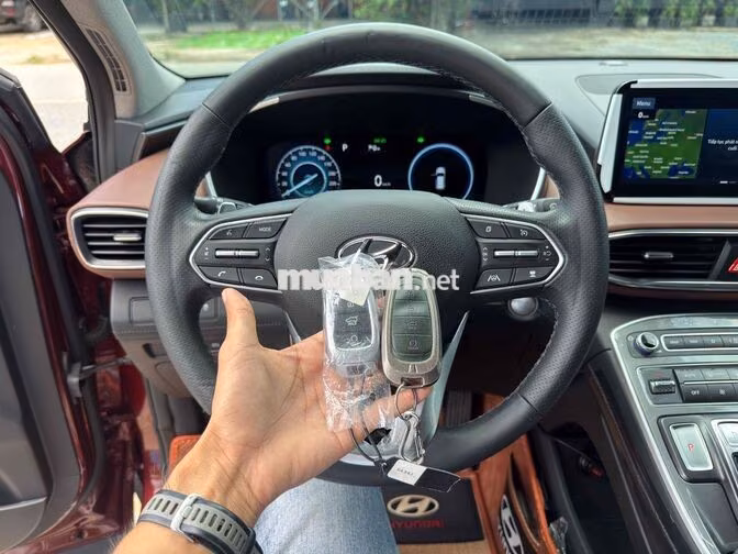 Hyundai SantaFe 2024 Dầu Full odo 11 ngàn