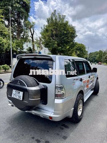 Mitsubishi Pajero V93 2007 Bạc Da