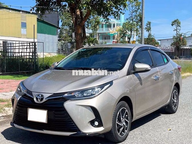Toyota Vios G 2022 Vàng cát 79.000 Km