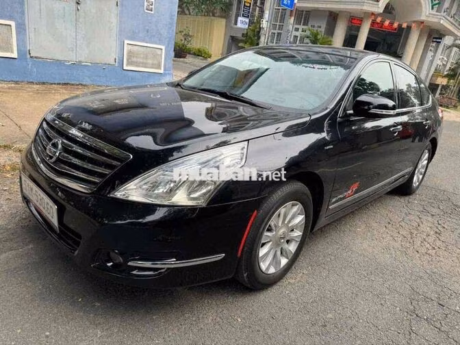 Nissan Teana 5 chỗ màu Đen  cop  xe gia dinh