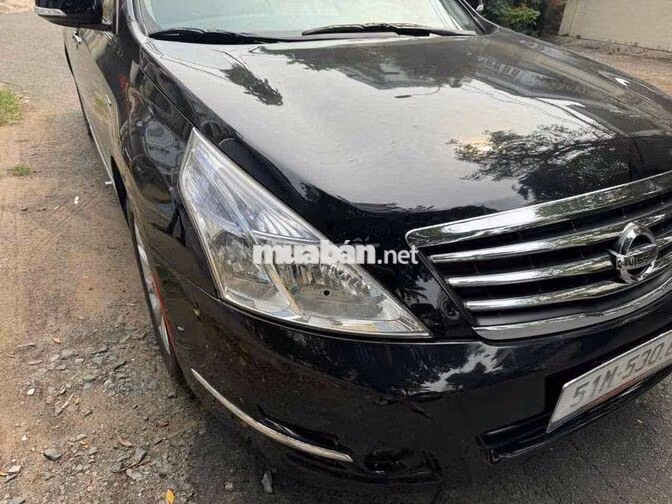Nissan Teana 5 chỗ màu Đen  cop  xe gia dinh