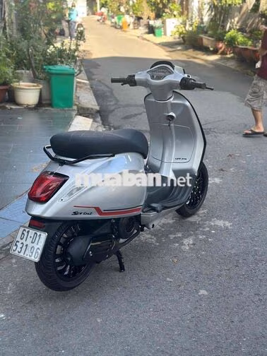 Piaggio Vespa Sprint 2015 Bạc Porsche Tự động