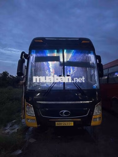 Thaco Weichai 41 giường 2 ghế Đen, Vàng