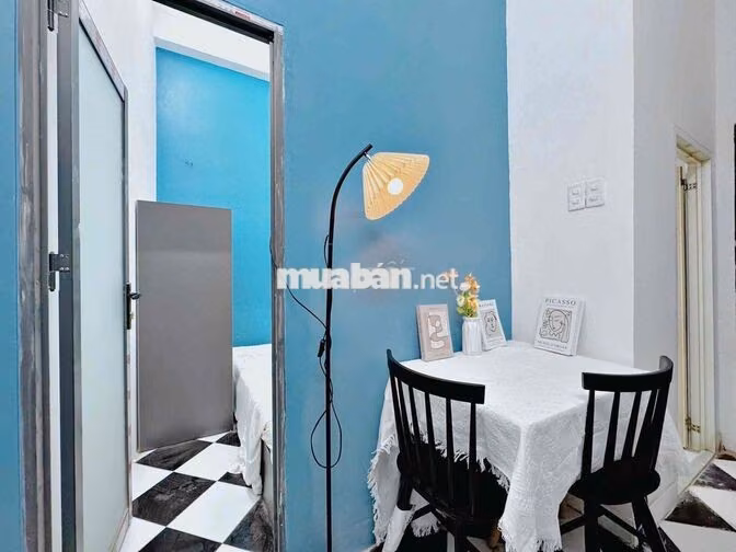 Căn hộ dịch vụ 2 phòng ngủ đầy đủ nội thất gần đh Văn Hiến,BK
