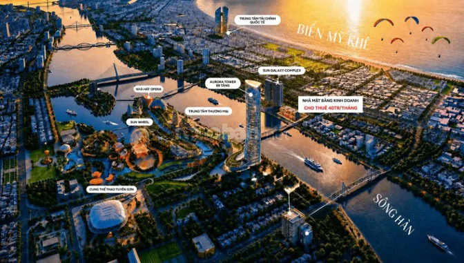  CHO THUÊ MẶT BẰNG KINH DOANH CHƯƠNG DƯƠNG KẾ BÊN SUN GALAXY COMPLEX