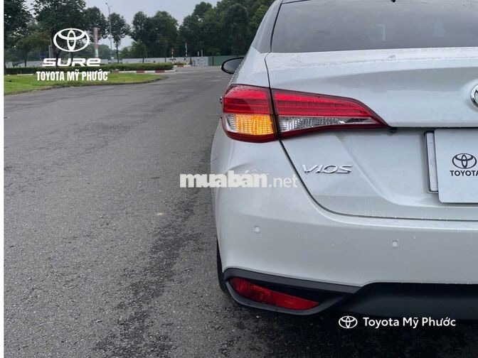 Toyota Vios 1.5G CVT 2026 Trắng 5000 km