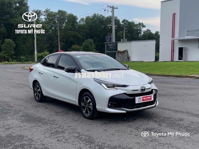 Toyota Vios 1.5G CVT 2026 Trắng 5000 km