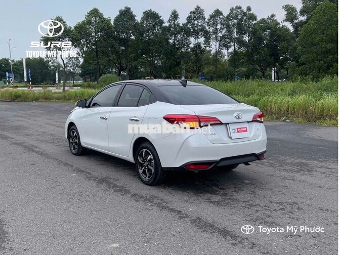 Toyota Vios 1.5G CVT 2026 Trắng 5000 km