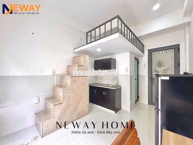 DUPLEX BAN CÔNG SẴN NỘI THẤT CƠ BẢN NẰM GẦN ĐẦM SEN, ĐẠI HỌC VĂN HIẾN
