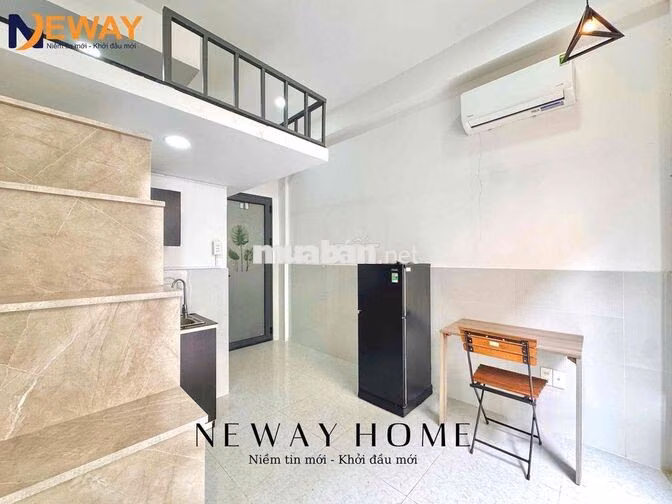 DUPLEX BAN CÔNG SẴN NỘI THẤT CƠ BẢN NẰM GẦN ĐẦM SEN, ĐẠI HỌC VĂN HIẾN