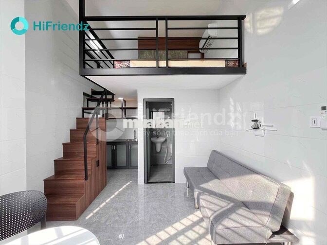 Trống sẵn Phòng gác mới - Thuận tiện đi UEH cs N và UEH cs B